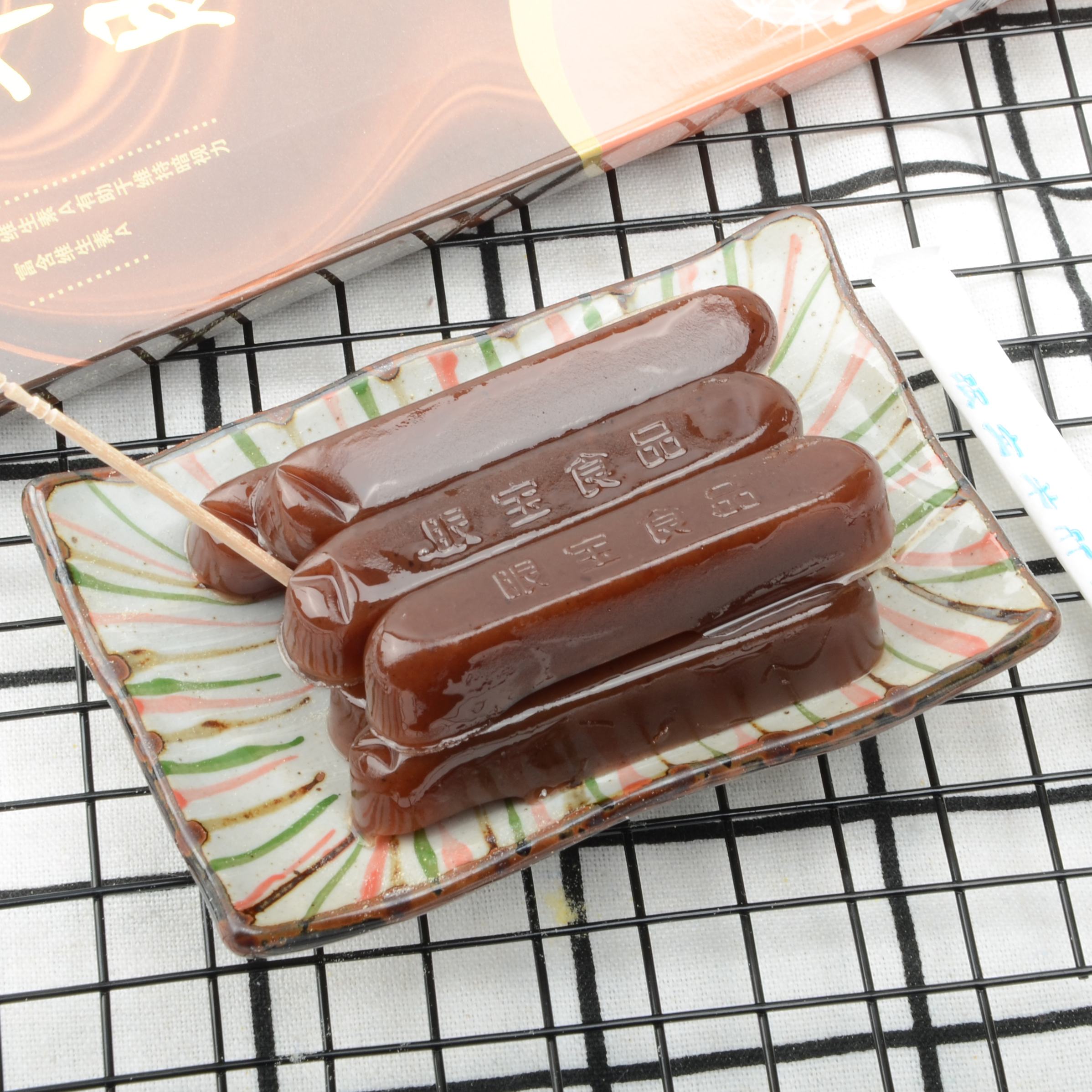 眼宝牌沈阳特产眼宝羊肝羹栗羊羹栗子羹特种糖果150克x10盒包邮