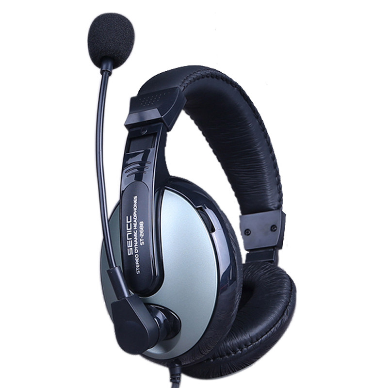 中考英语听力录音耳机高考人机对话初中口语学生游戏电竞头戴耳机