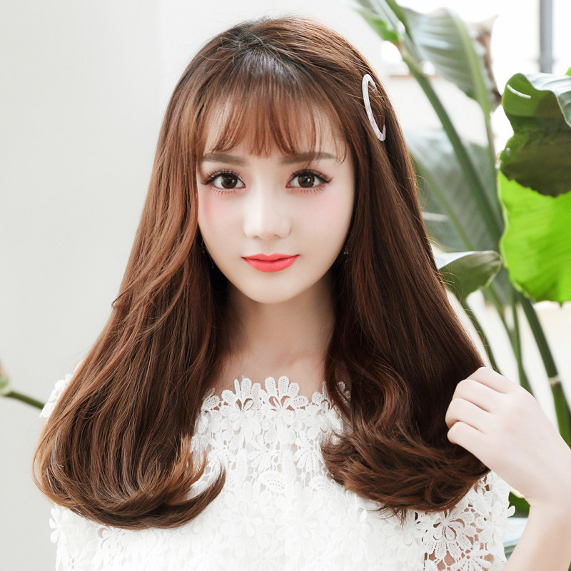 长发假发片女贴片增厚发梨花内扣卷发一片片式卷发片