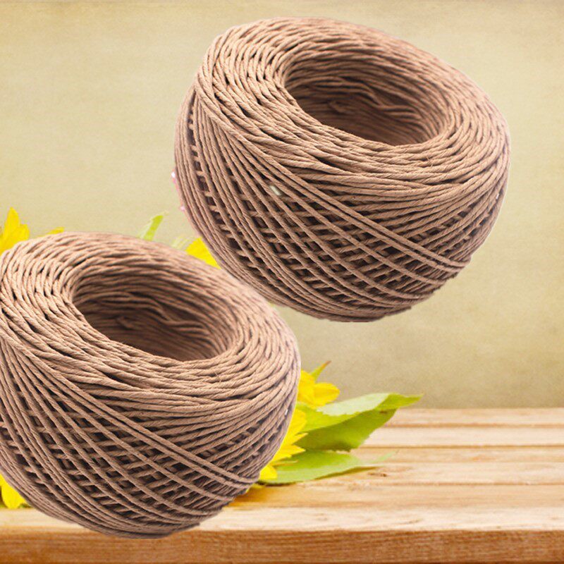 15mm牛皮牛皮纸纸绳糕点包装纸手提袋点心中药茶叶绳子