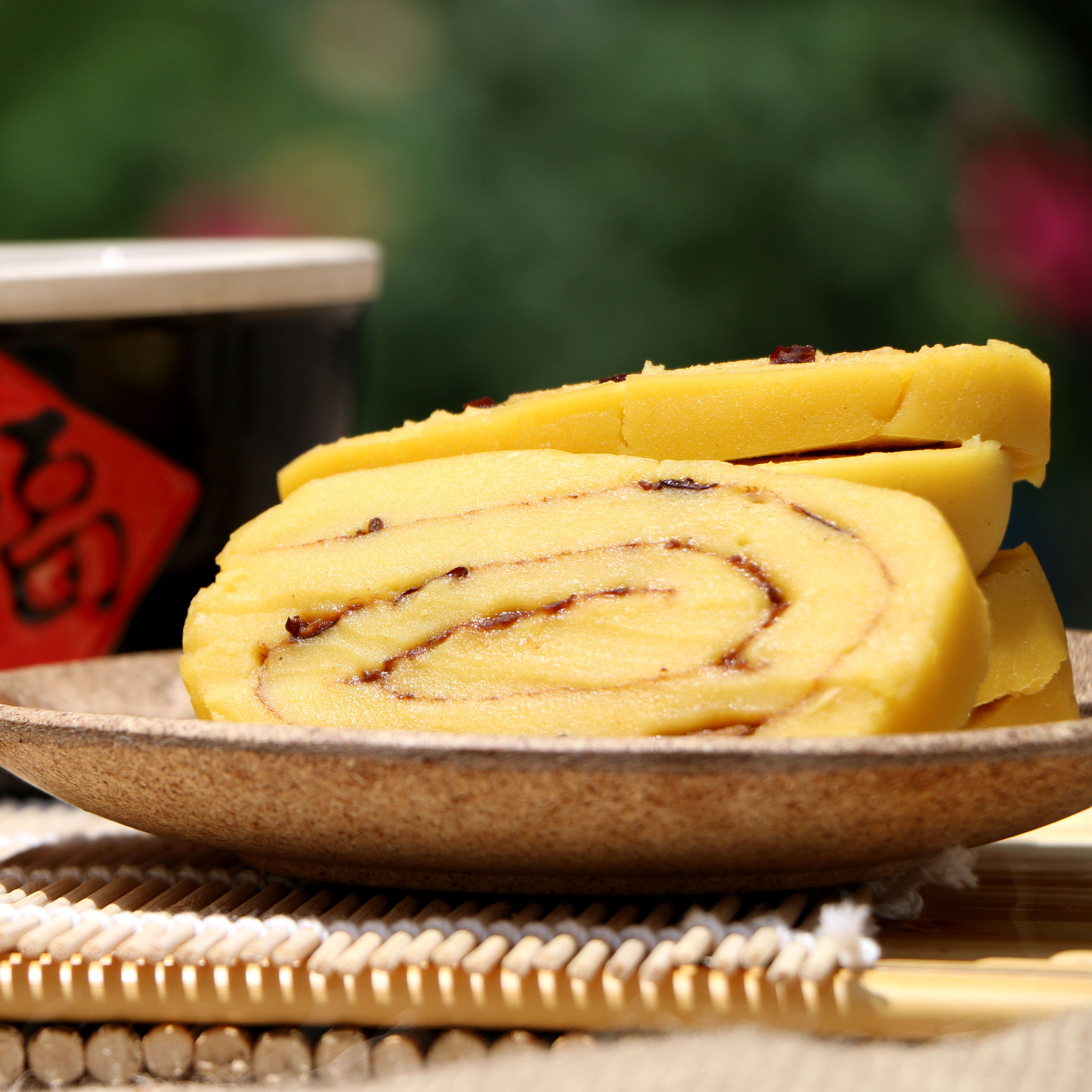 舌尖上 中国陕北黄米糕手工年糕 夹心黄米面年糕正宗农家软油糕 - 痕