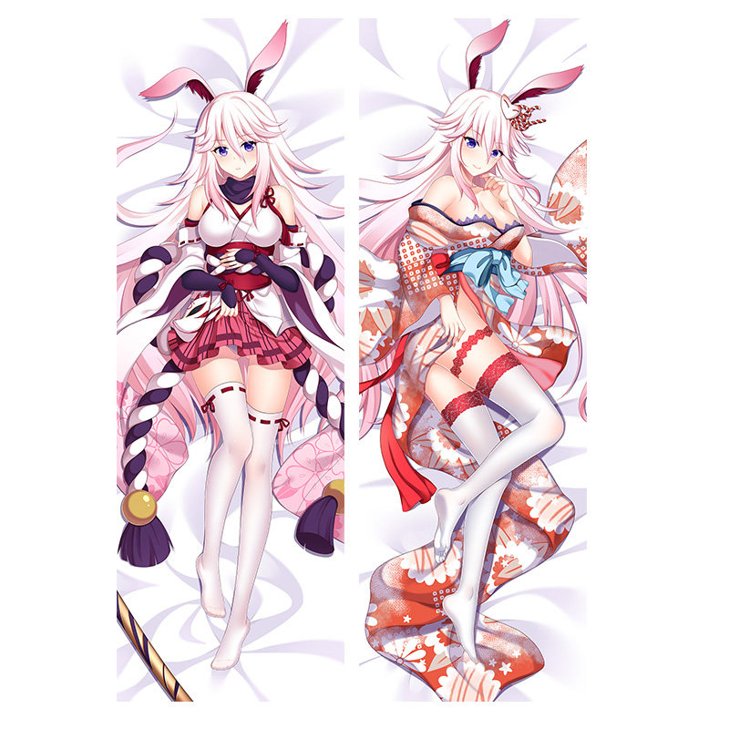 崩坏3符华八重樱德莉莎等身抱枕套宅男动漫学生长抱枕双面diy定制