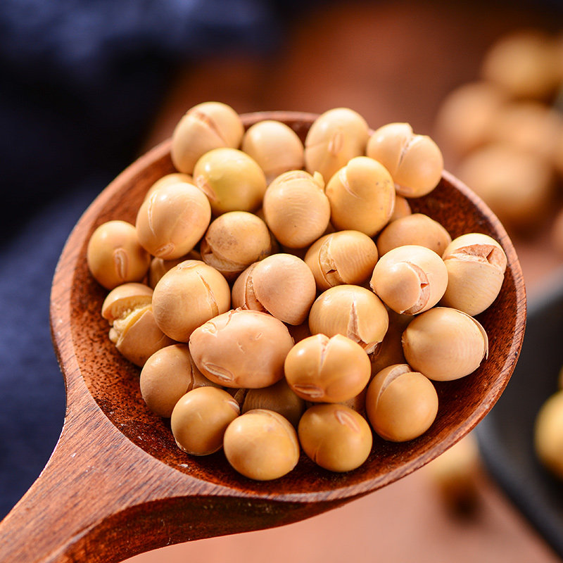 农家特产干炒黄豆香酥盐炒微甜袋装休闲零食豆类制品