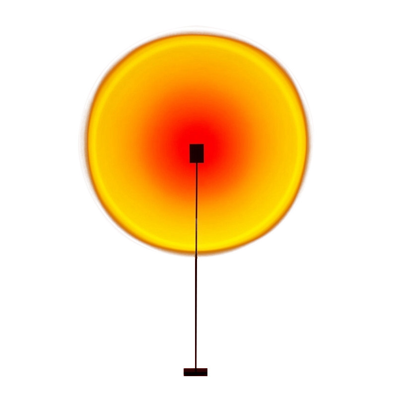 haloedition日不落投影夕阳落日灯mandalaki设计彩虹氛围落日余晖
