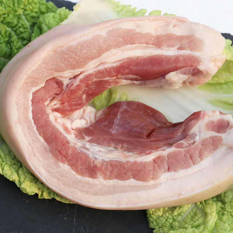 新鲜肉食三斤放心烤肉现杀扣肉红烧500g一斤生猪肉