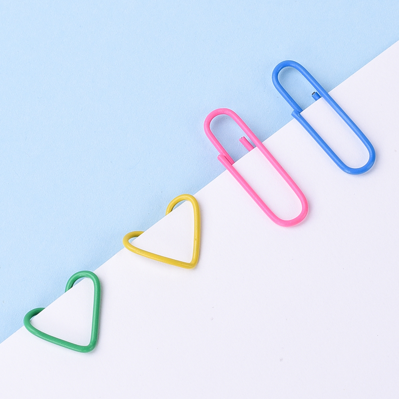 得力回形针办公用品曲别针回行型针装订文具镀镍加厚大盒批发包邮彩色