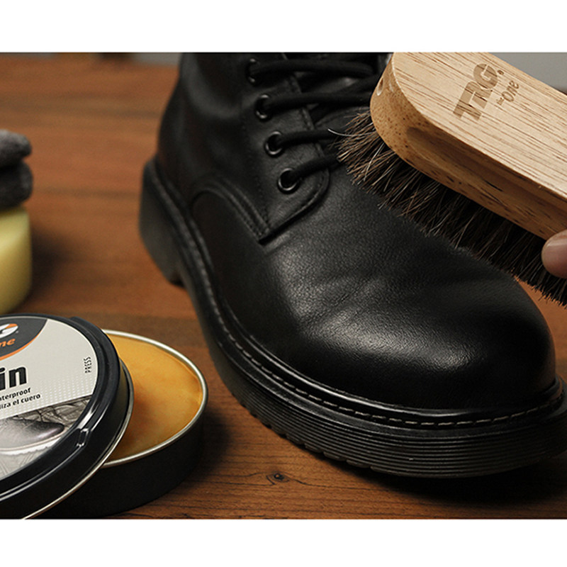 鞋油trg进口马丁抛光鞋蜡黑色皮革保养护理鞋油