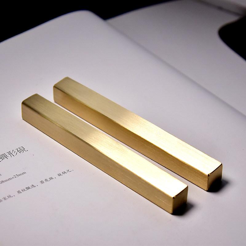 金属书法镇书石纸压毛笔字创意可爱书镇文房四宝纯铜镇纸