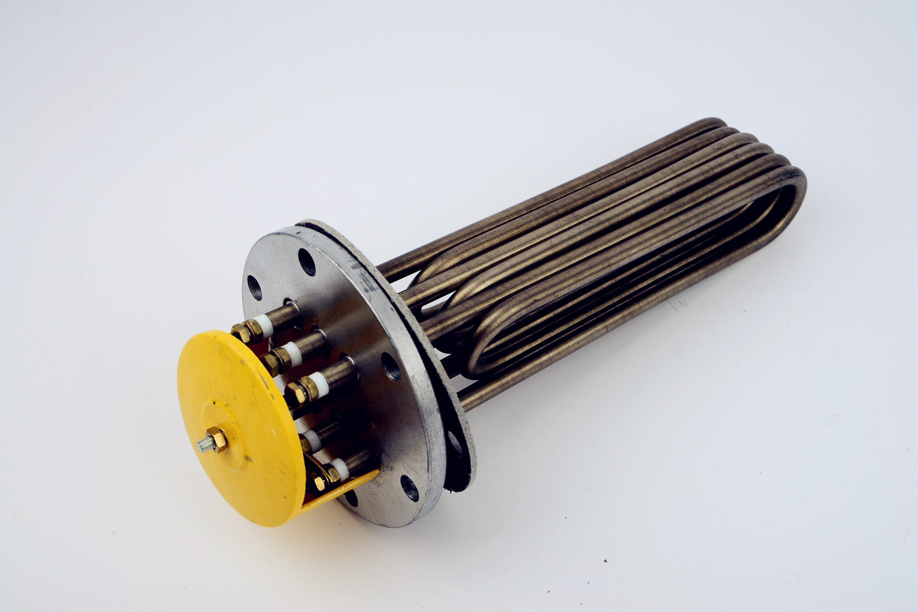 蒸烫机加热管蒸汽电锅锅炉电热管法兰220v380v电热管