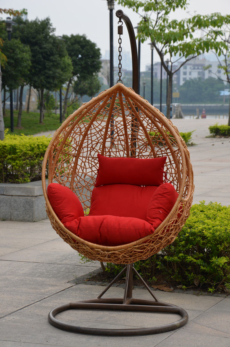 天然真藤摇腾阳台休闲吊篮椅子摇篮室内网红户外秋千