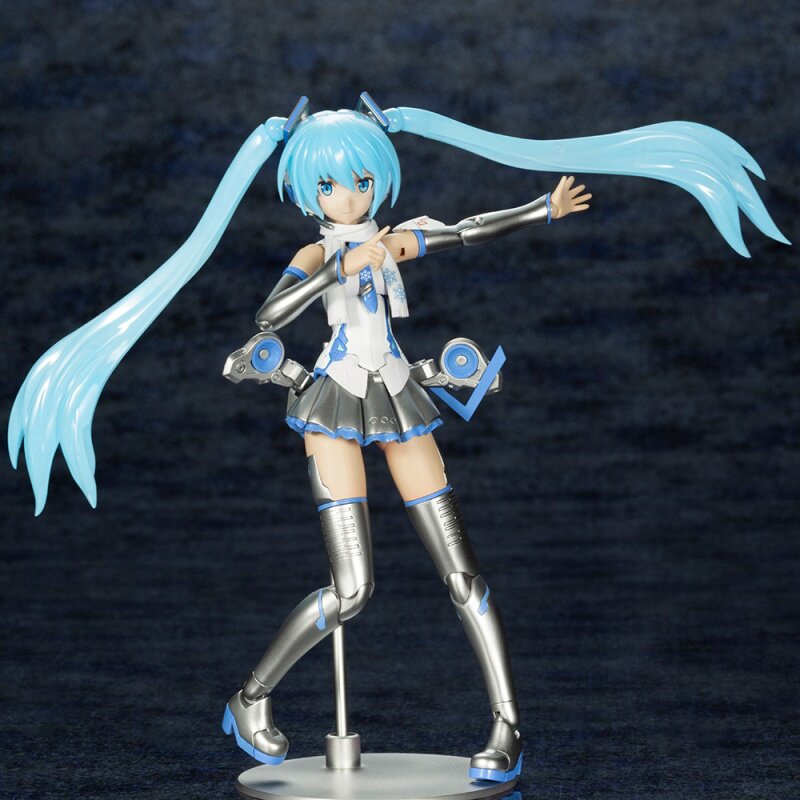 手办童萌会寿屋framemusicgirl初音未来雪初音拼装现货