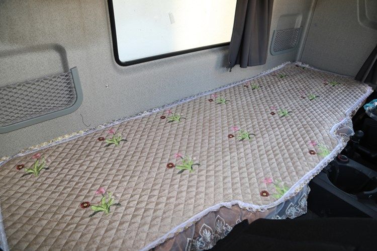 陕汽德龙x3000m3000f3000卧铺棉垫睡觉大货车坐垫四季专车专用座套