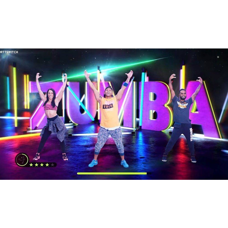 任天堂switch游戏 ns卡带尊巴健身 zumba fitness 尊巴燃起来 健身
