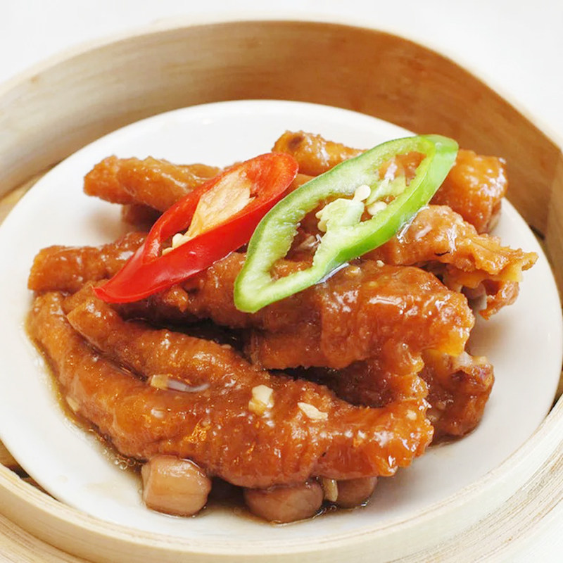 凤爪康厨酱味豉汁整箱12斤广式早茶酱香鸡爪鸡熟食