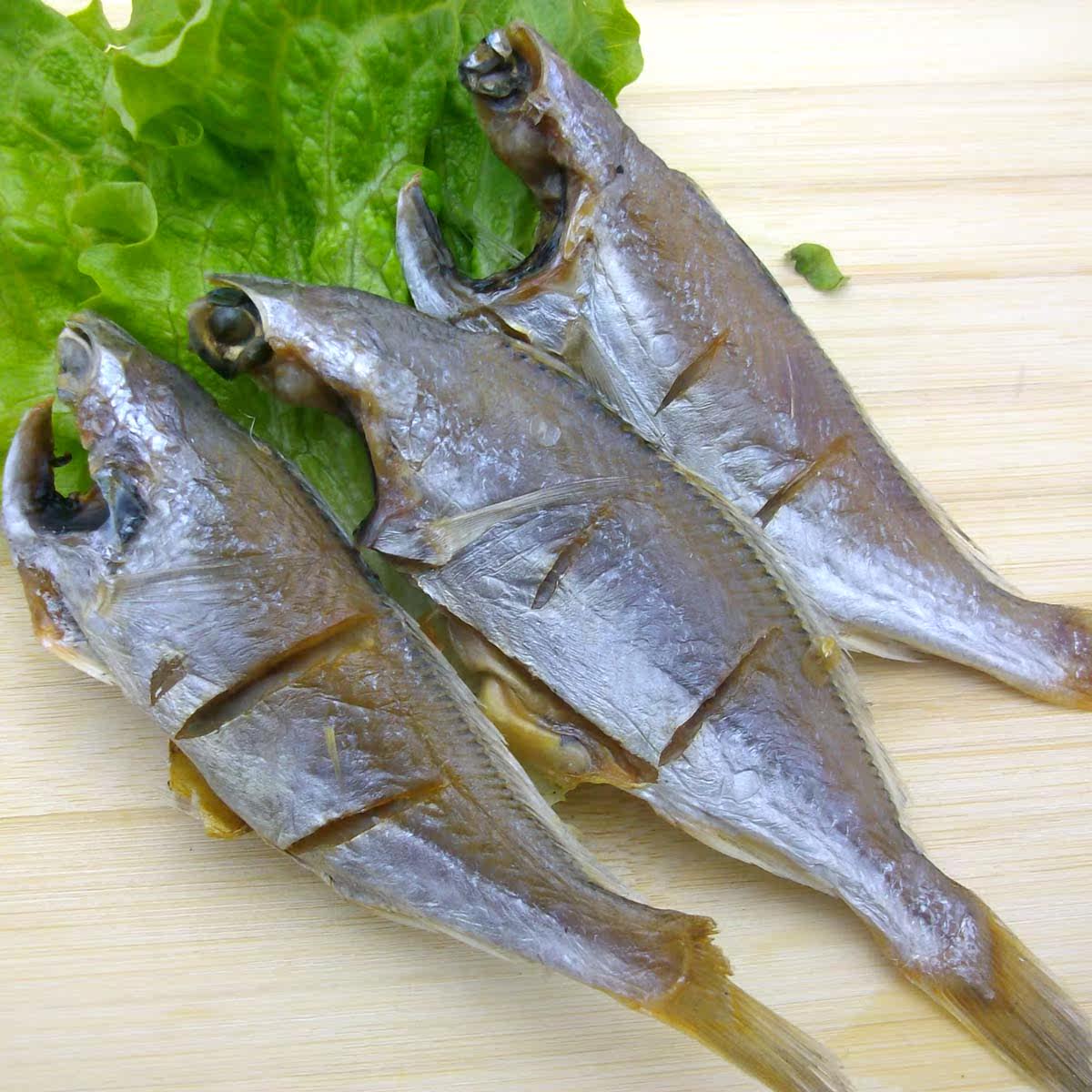 黄鱼纯天然野生风干黄花鱼干小咸鱼鲞中号腌鱼鱼块鱼干