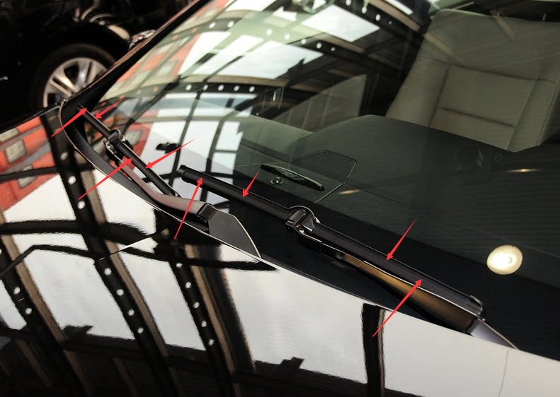 雨刮奔驰新款e200le260le300l前档玻璃刷片雨刷雨刮器