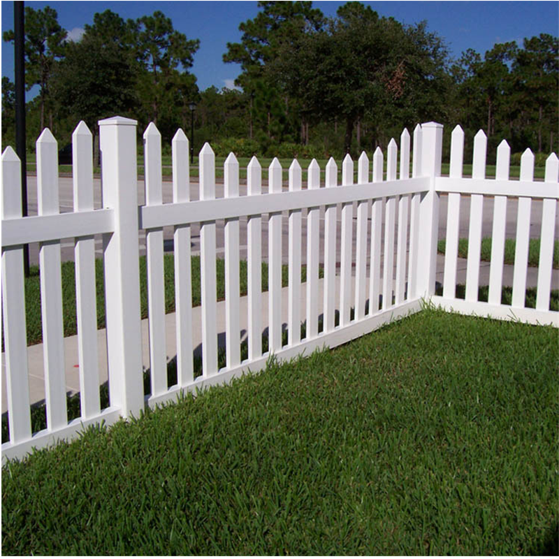 pvcfence塑钢栏杆美式护栏vinyl室外花园别墅围栏护栏