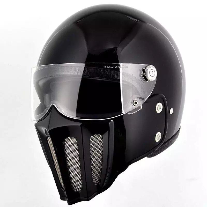 汤普森摩托车巡航幽灵骑士复古哈雷头盔多功能全盔摩托车头盔