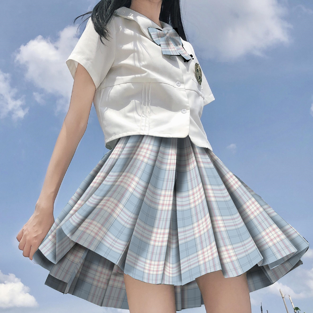 jk女格百褶裙学院制服正统周四新款夏季原创半身裙