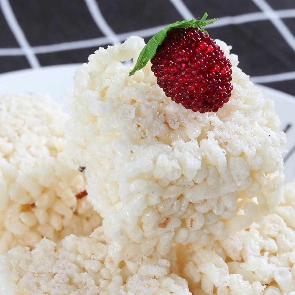 江西丰城星球冻米糖传统零食糕点油纸包裹原味桂花冻米糖258g*2包