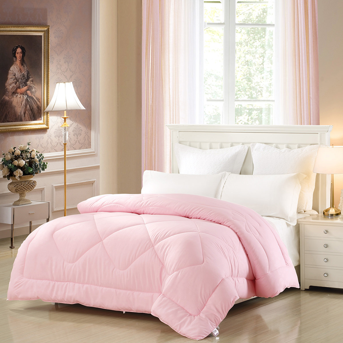 水星家纺喜被结婚被子陪嫁被芯新婚大红色被子冬被婚被单人双人