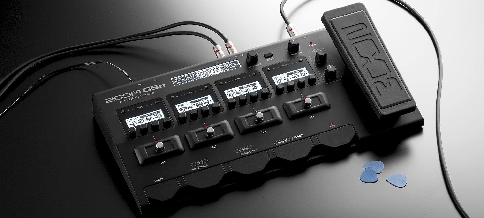 zoomg5n2016年新款全新吉他综合效果石桥乐器综合效果器