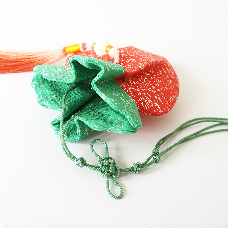 古法荷包材料diy布艺手工异形胡萝卜香包开口缝纫diy材料套装