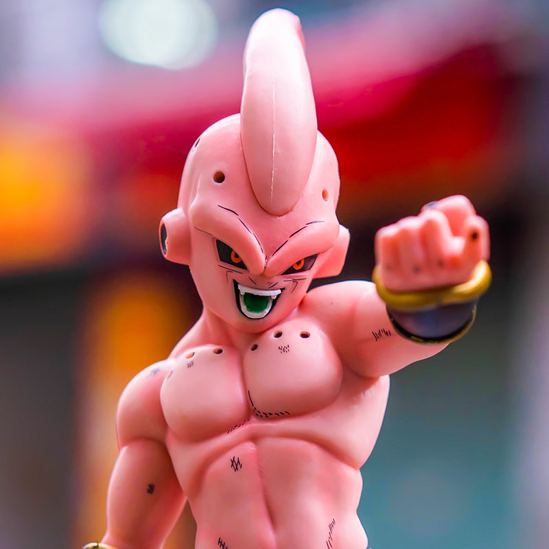 七龙珠系列gk潮流潮服纹身魔人布欧站姿场景手办