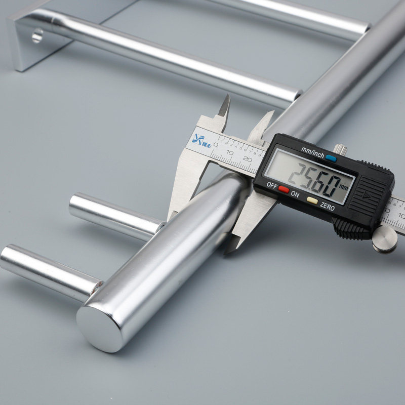 304不锈钢阳台吊座晾衣杆吊通 墙顶装衣通固定法兰座加厚衣架吊托