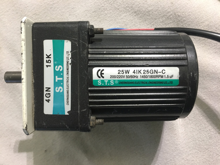 台湾sts成钢4ik25gnc25w220v减速电机4gn15k电机