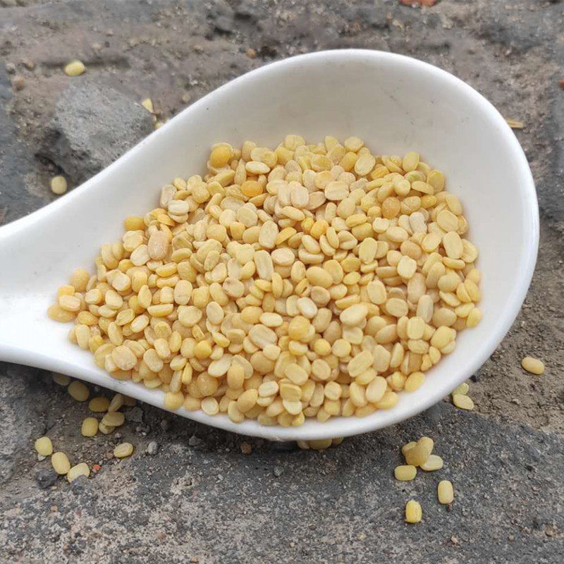 绿豆剥皮烘焙无皮新豆去皮开边脱皮脱壳仁包绿豆