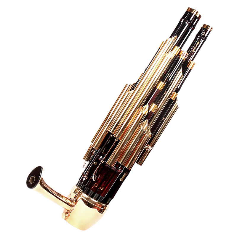 新艺24簧26簧精致加键扩音笙乐器大全圆竽乐器修笙工具笙包
