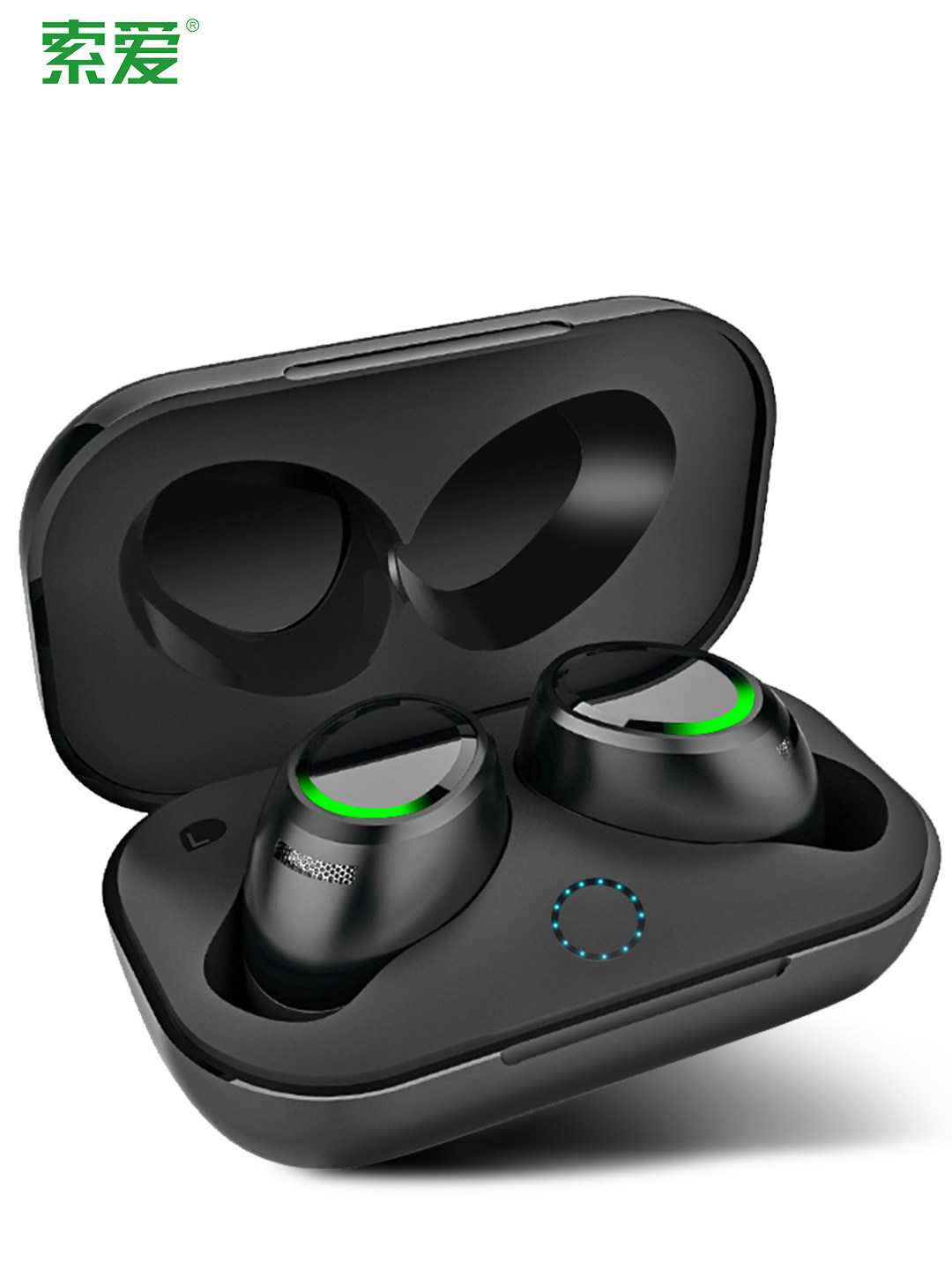 索爱t1s无线蓝牙耳机双耳运动跑步迷你超小隐形入耳式开车耳塞式超长