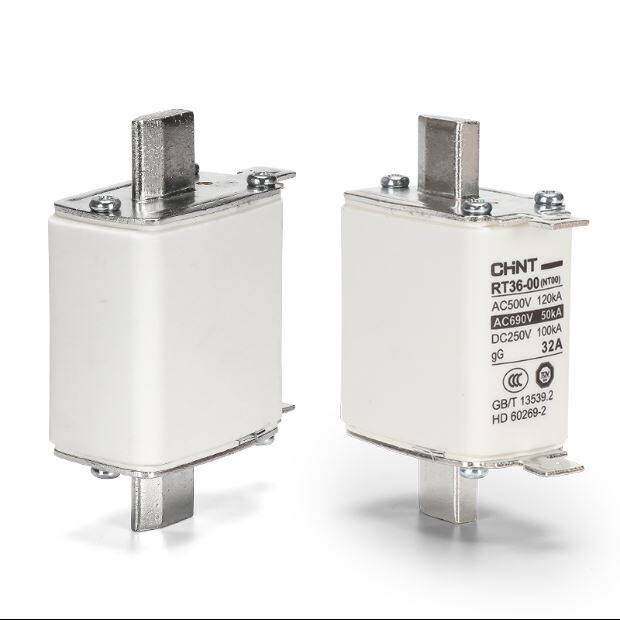 正泰陶瓷低压熔断器保险丝nt1熔芯rt16芯子底座低压熔断器