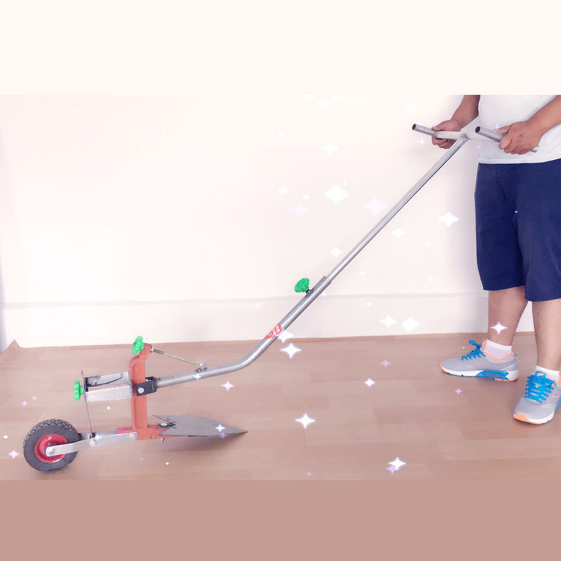 人工犁人拉犁手拉犁手工犁手捞犁农具种地种菜开沟犁耕种翻土犁铧