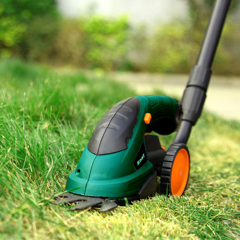 电动割草机小型家用多功能修草坪剪刀庭院绿化充电式修花枝剪草机