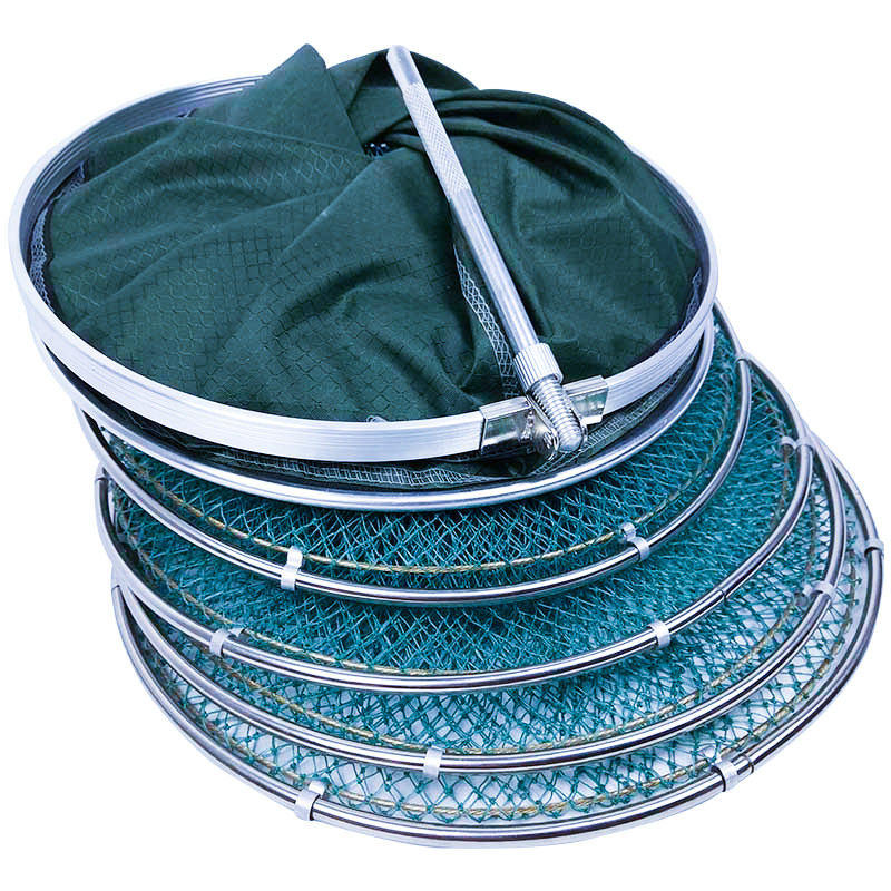 网兜特价手工编织鱼护防挂速干胶丝小孔孔眼鱼护