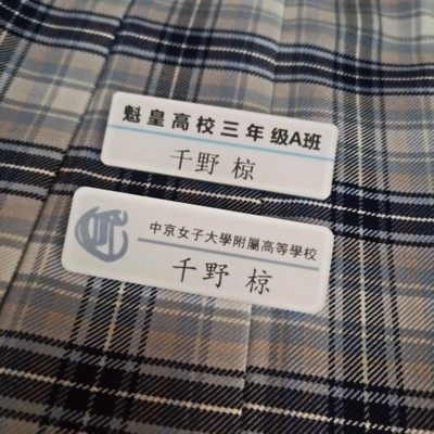 定制名牌jk名札胸牌校供感名定做校牌队牌胸针