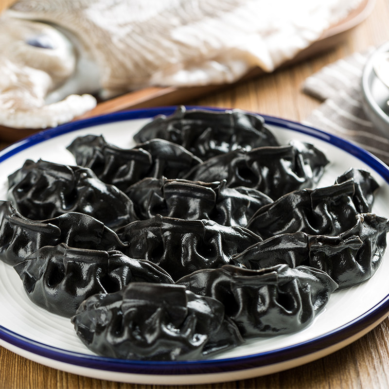 饺子水饺鲅鱼墨鱼海鲜手工速冻速食子云青岛水饺