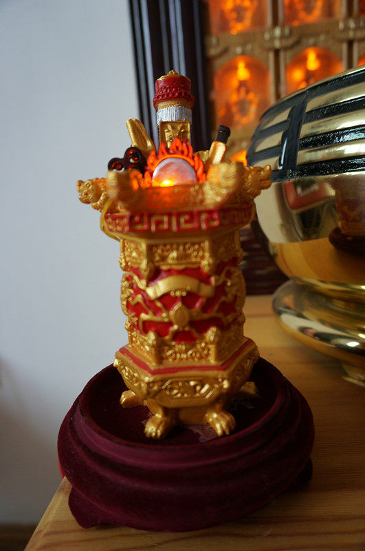 新品包邮聚财斗长明光明七星灯道教道士道观用品拜斗风水摆件法器