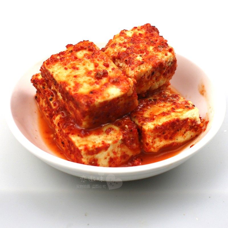 豆腐乳孙埠张氏晓春安徽宣城特产手工自制卤下豆腐乳