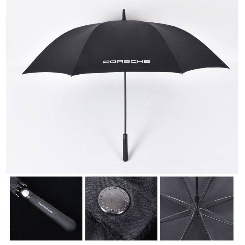 保时捷porsche雨伞4s正品车用长柄超大高尔夫原厂伞