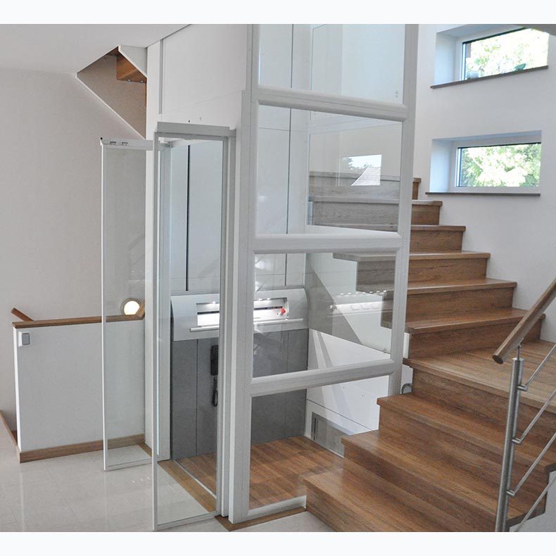 定制电动升降机微型液压家用升降平台别墅三层家用梯