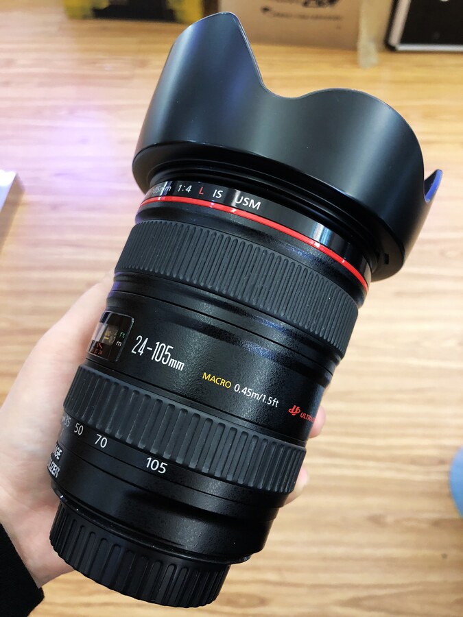 佳能单反红圈二手二代ef一代f424105ii单反镜头