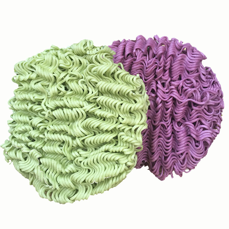 蔬菜面条原味菠菜面紫薯面彩色方便面火锅麻辣烫面儿童孕妇整箱装