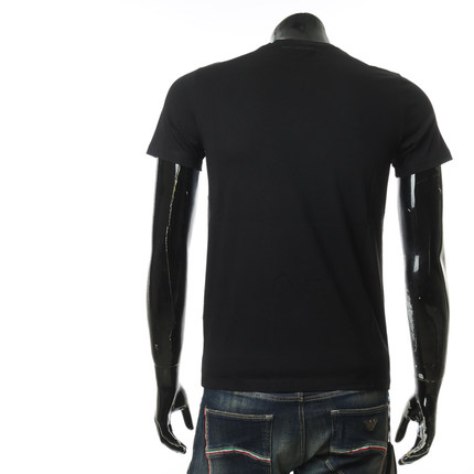 karl lagerfeld 卡尔拉格斐 老佛爷男士圆领短袖t恤755080 501220