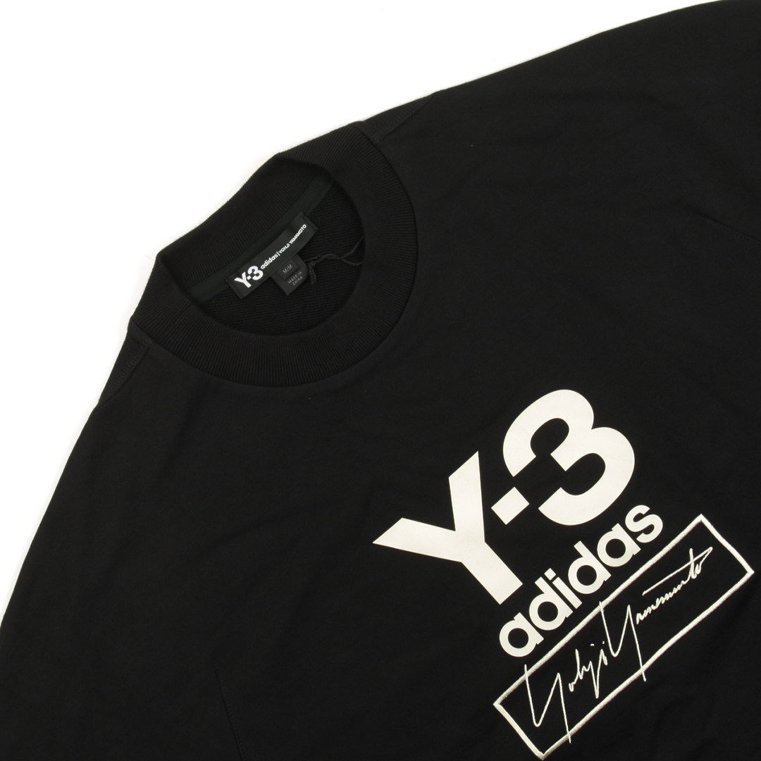 仟良正品y-3y3男士休闲运动简约套头圆领卫衣卫衣