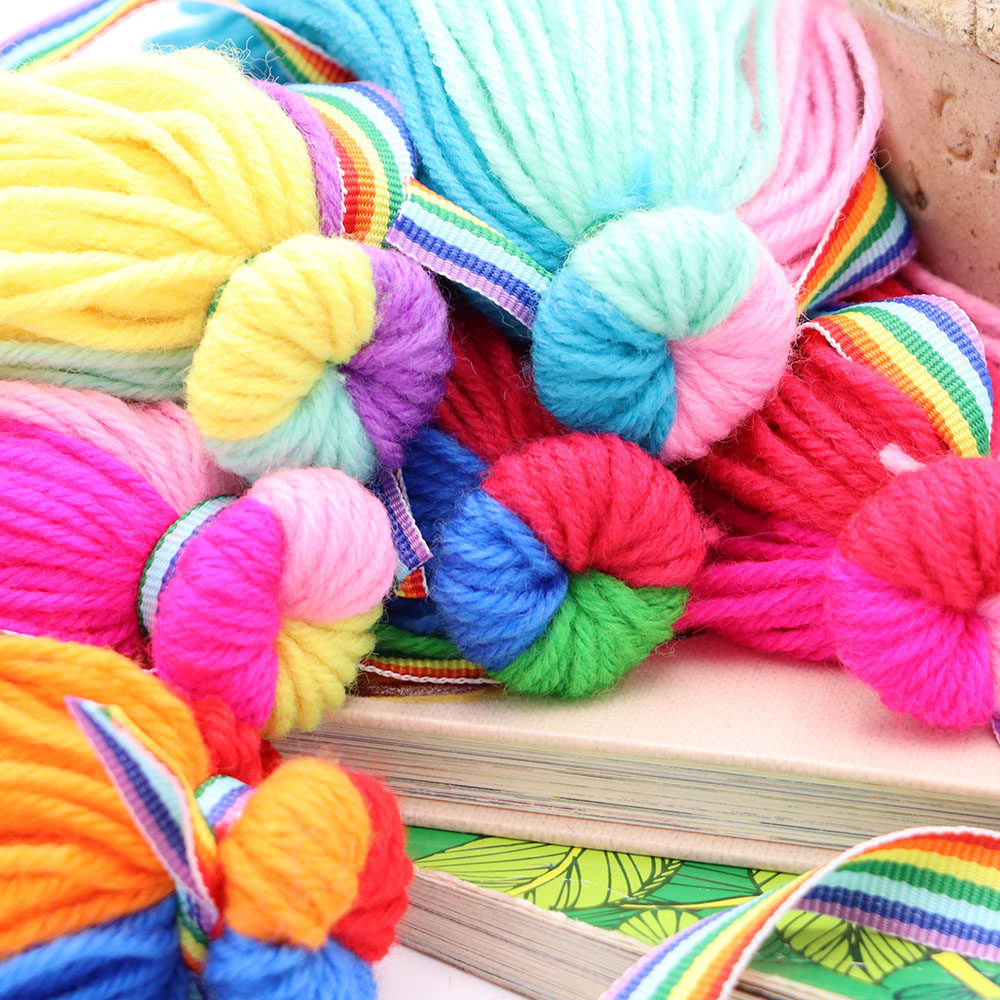 毽子宝妈go幼儿园儿童专用毛线玩具手工材料毽子