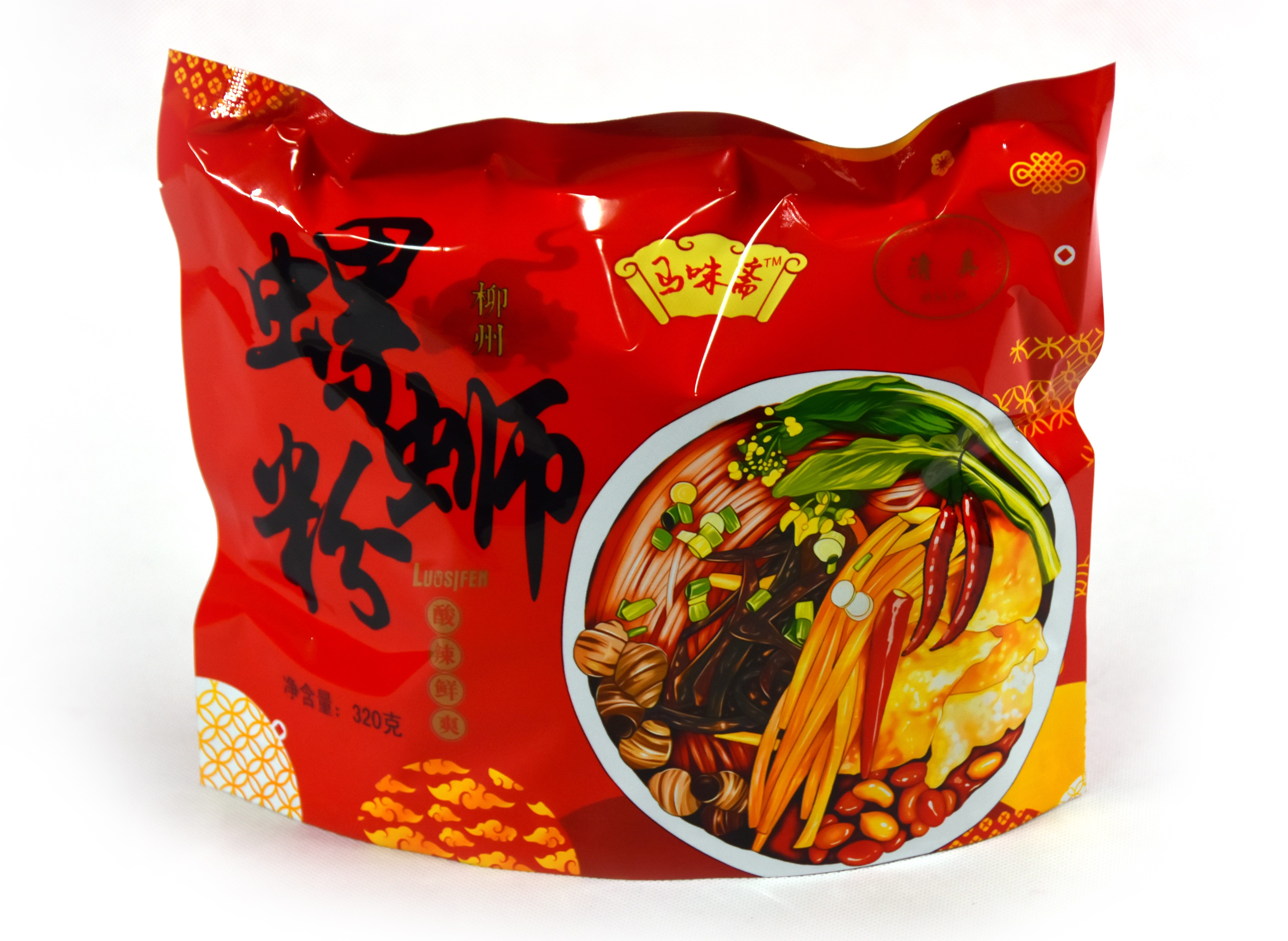 马味斋清真螺蛳柳州特产螺狮正宗袋装米线粉丝方便粉丝