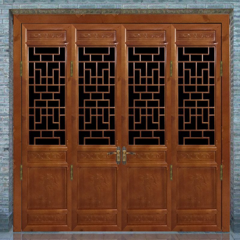花格门东阳木雕仿古门窗实木中式窗花格花吊顶木雕